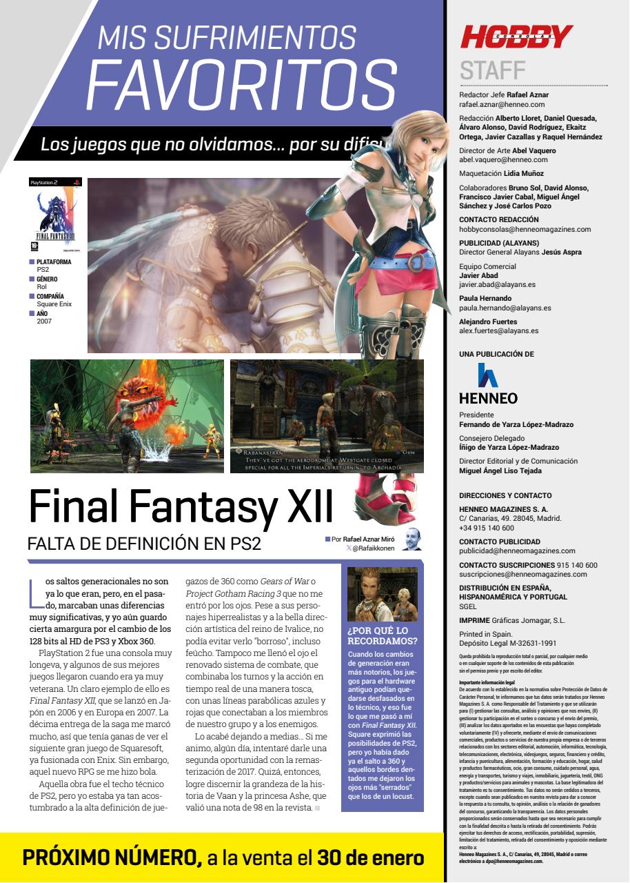 Hobby Consolas Preview Pages
