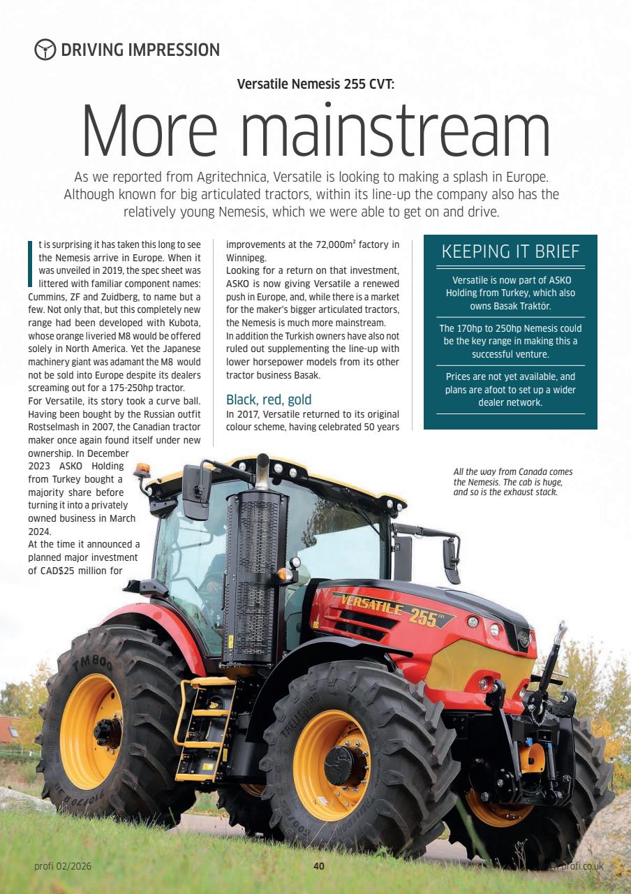 Profi International Preview Pages