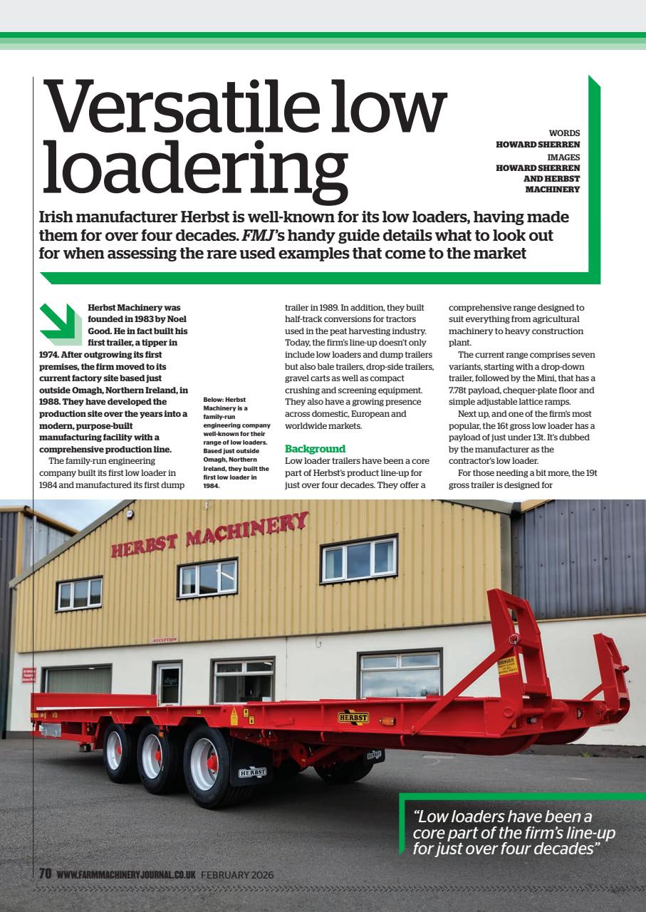 Farm Machinery Journal Preview Pages