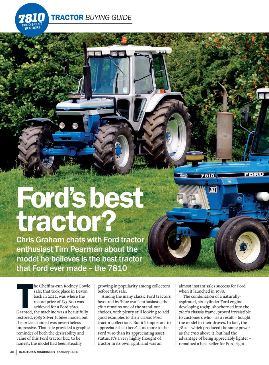 Tractor & Machinery Preview Pages