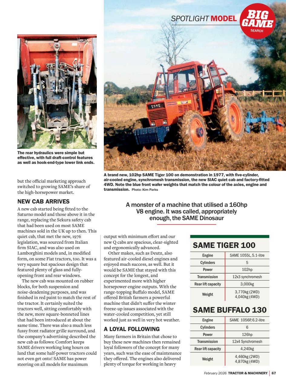 Tractor & Machinery Preview Pages