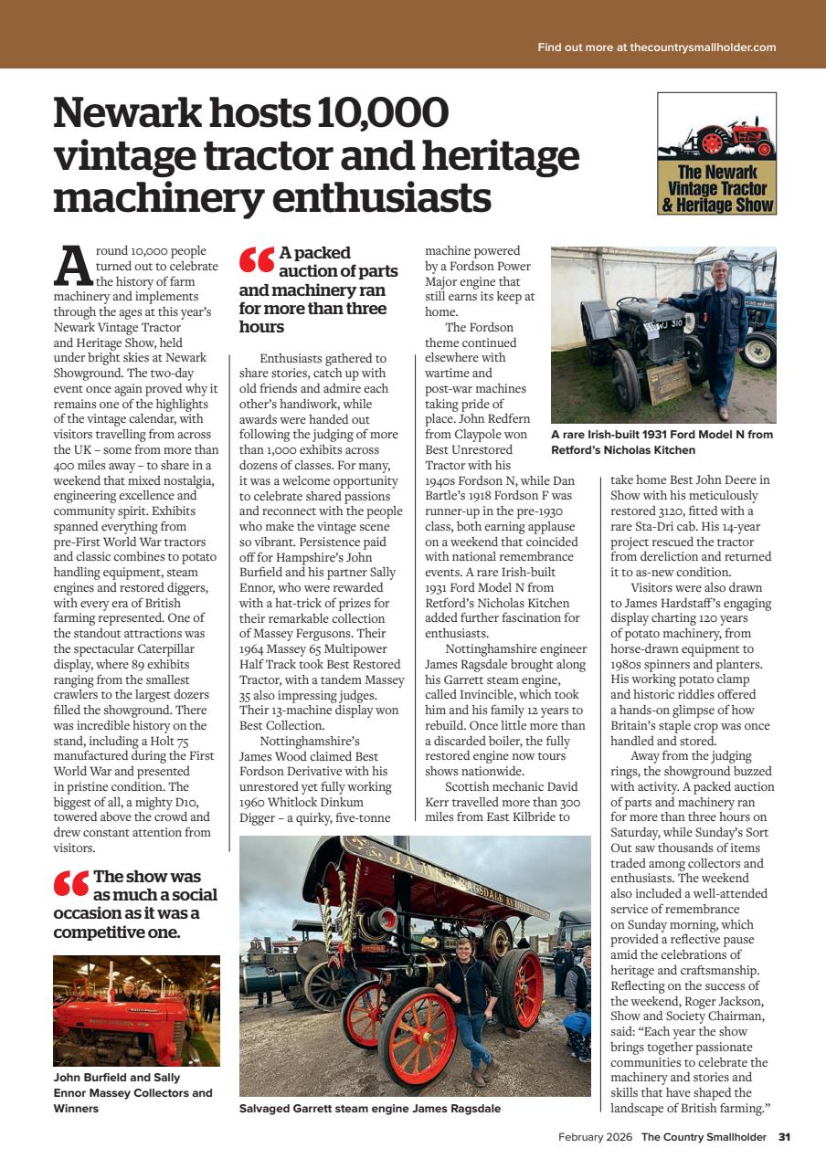 The Country Smallholder Preview Pages