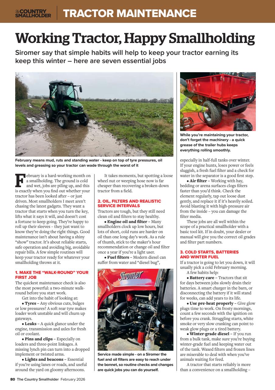 The Country Smallholder Preview Pages