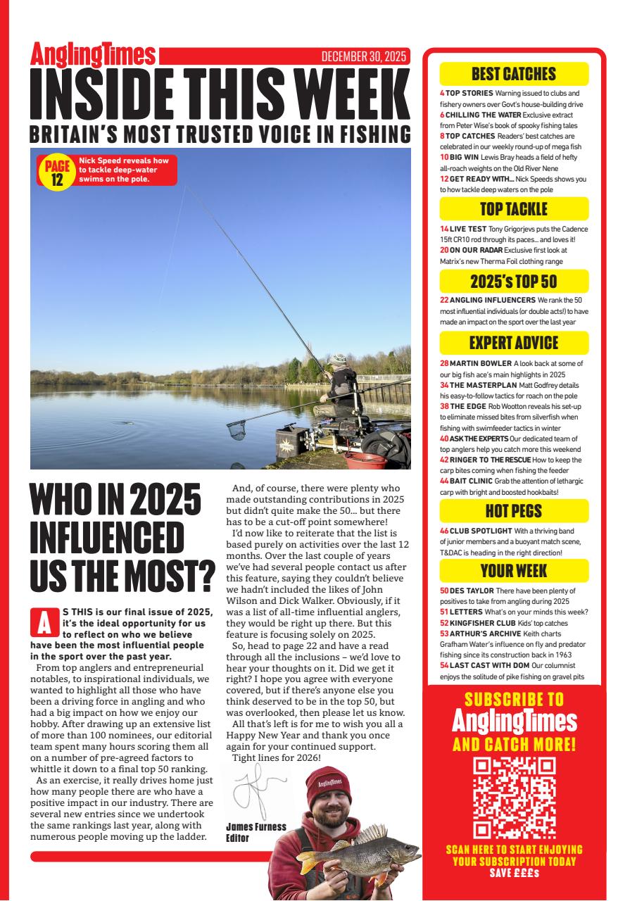 Angling Times Preview Pages