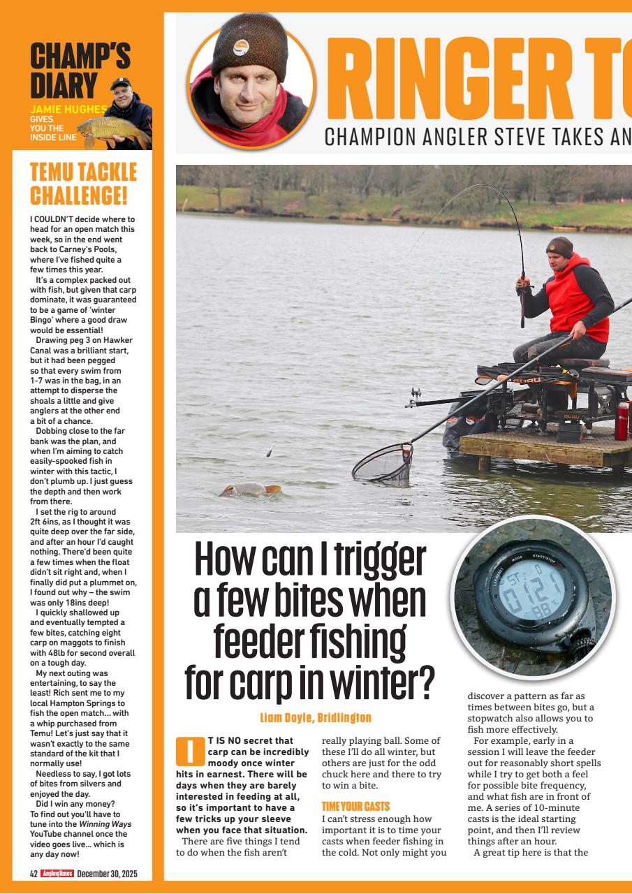 Angling Times Preview Pages