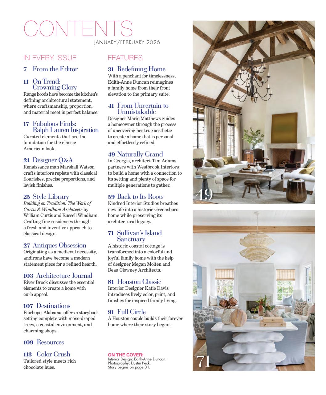 Southern Home Preview Pages