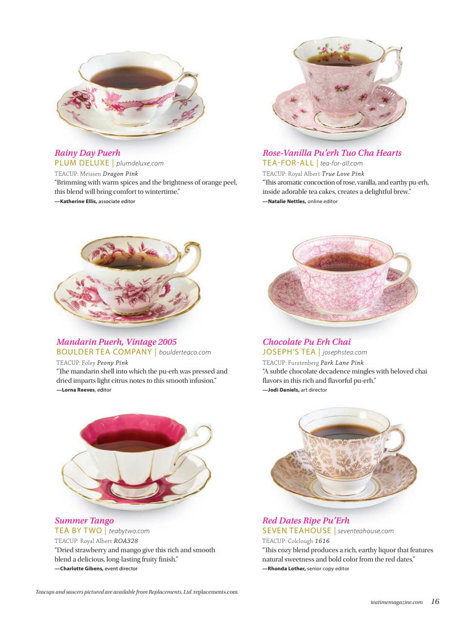 TeaTime Preview Pages