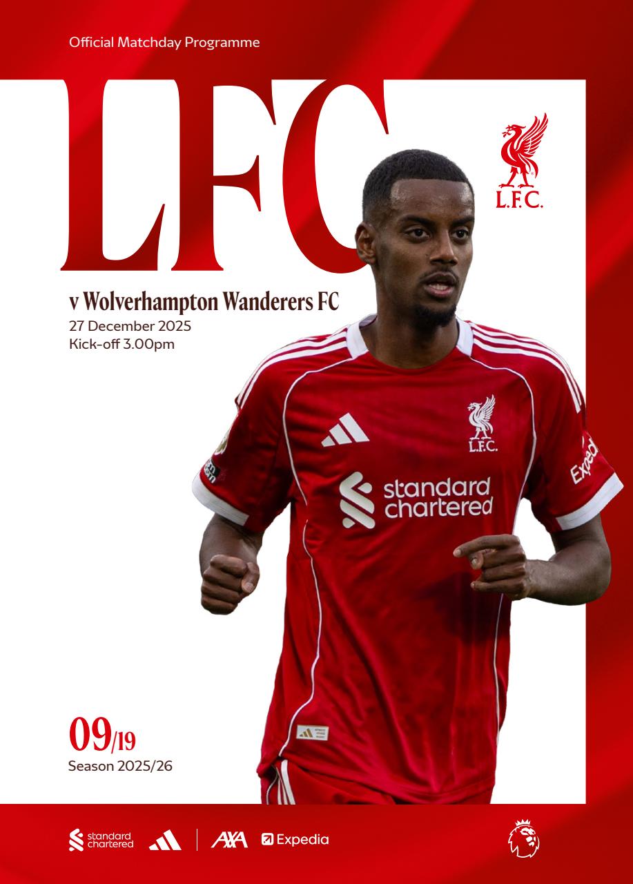 Liverpool FC Programmes Preview Pages