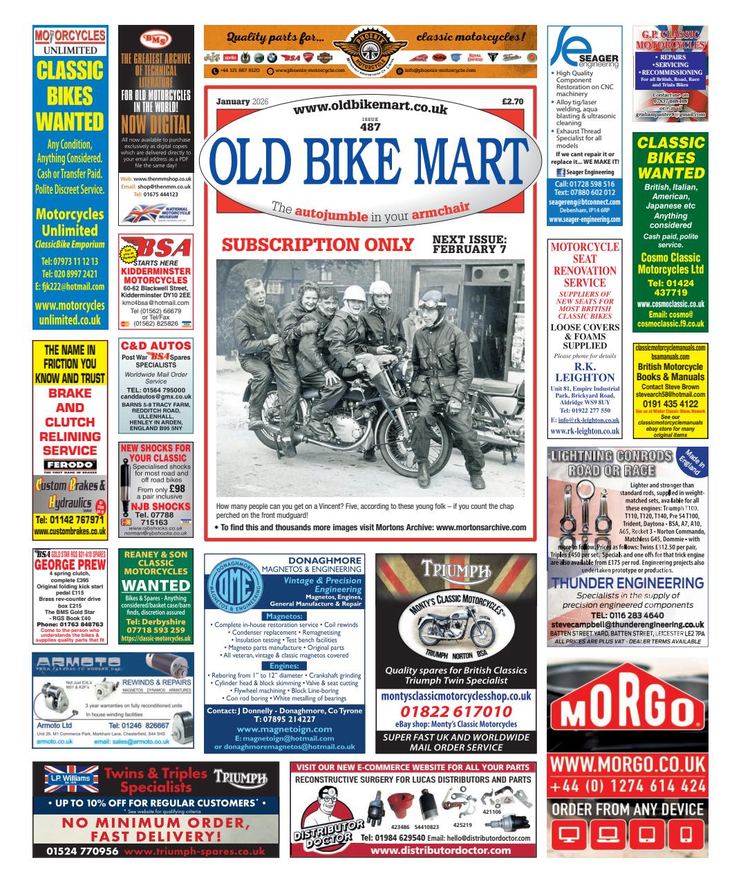 Old Bike Mart Preview Pages