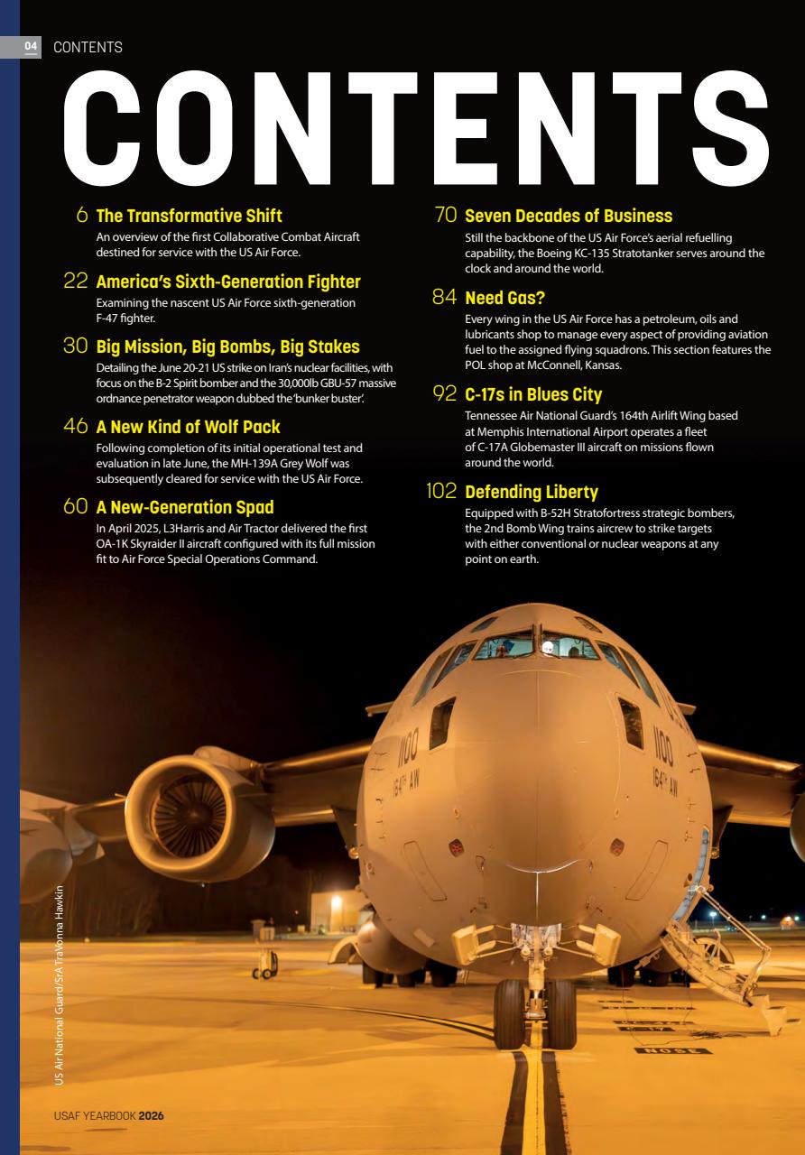 Combat Aircraft Journal Preview Pages