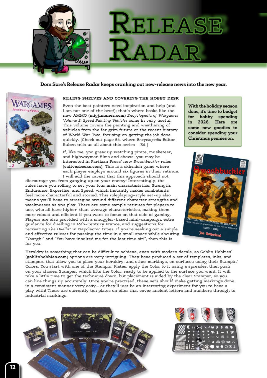 Wargames Illustrated Preview Pages