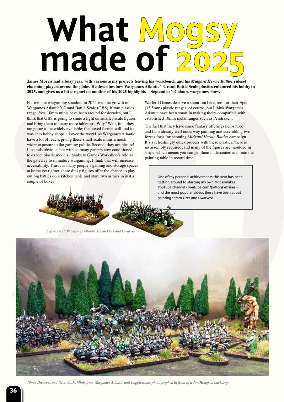 Wargames Illustrated Preview Pages