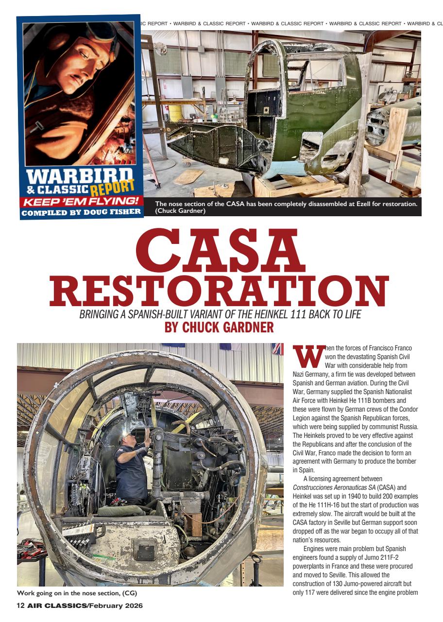 Air Classics - Where History Flies Preview Pages