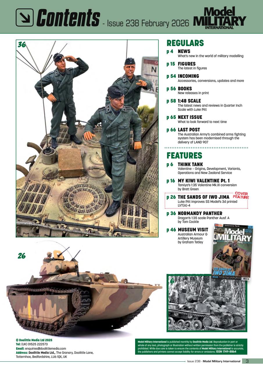 Military Modelling International Magazine Preview Pages