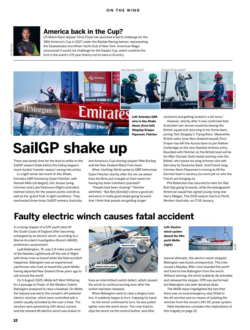 Yachting World Preview Pages