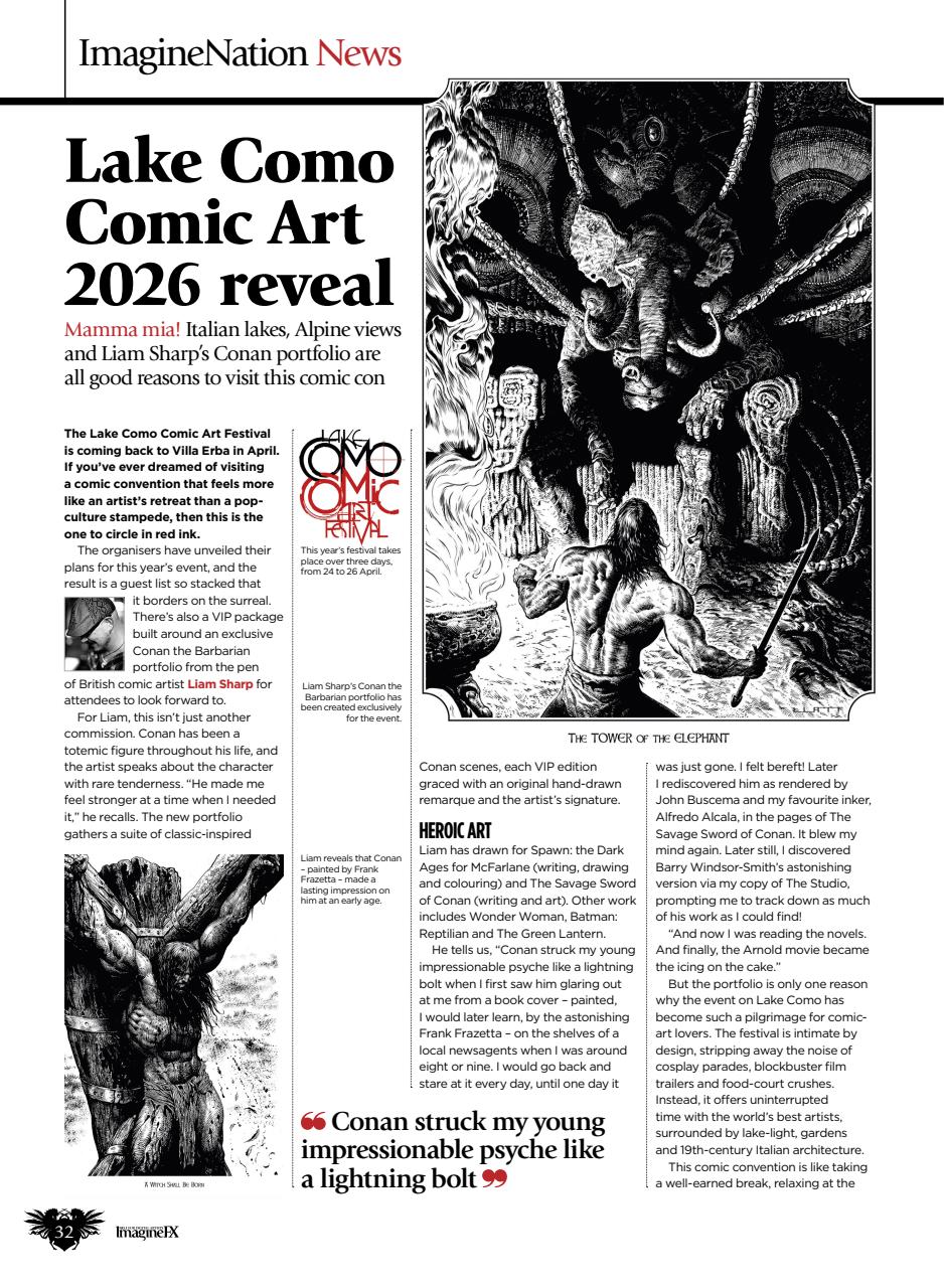 ImagineFX Preview Pages