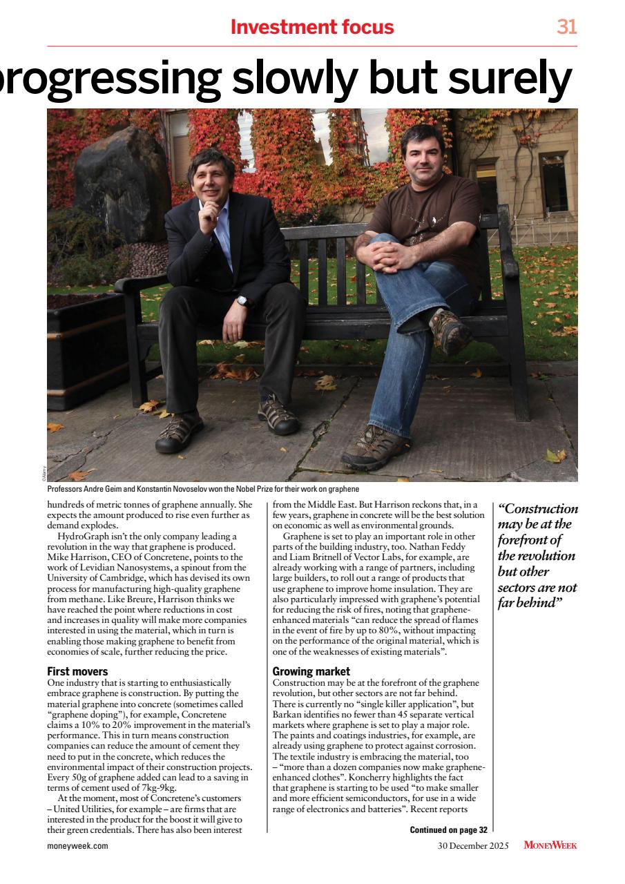 MoneyWeek Preview Pages