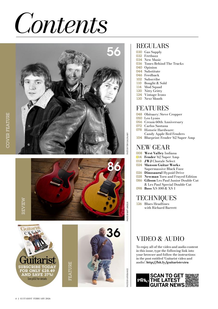 Guitarist Preview Pages