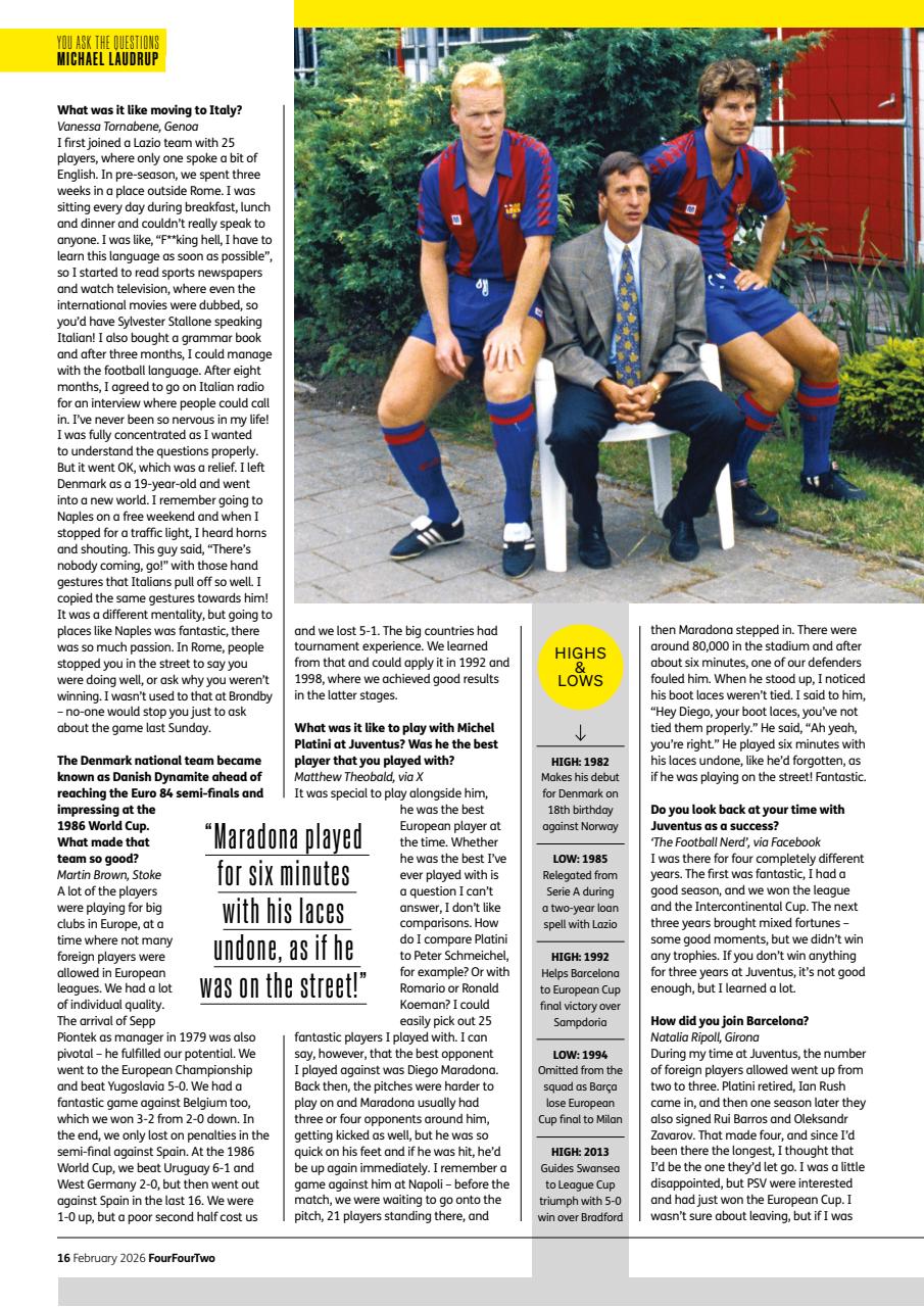 FourFourTwo Preview Pages
