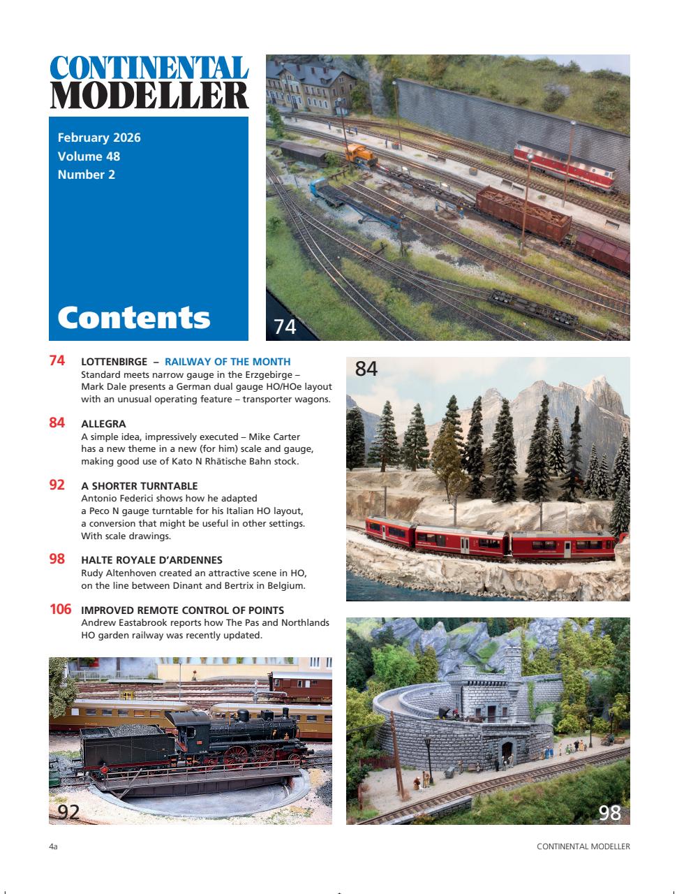 Continental Modeller Preview Pages