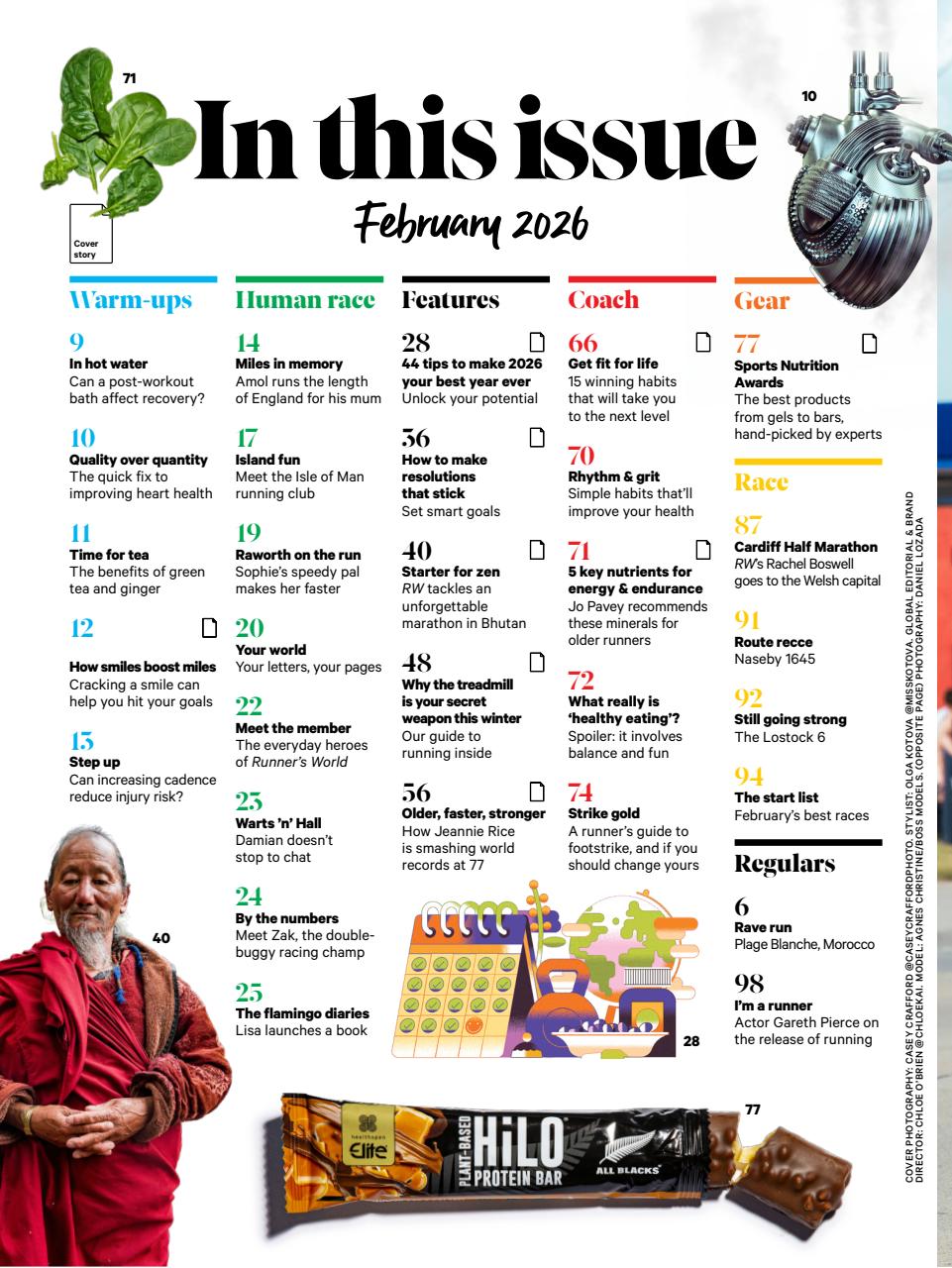 Runner's World Preview Pages