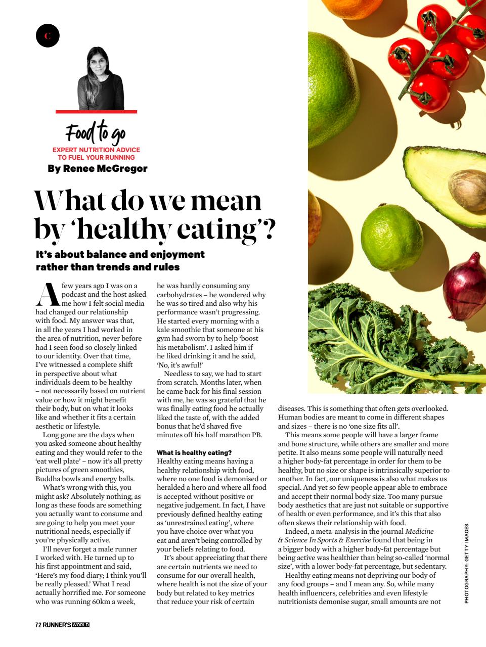 Runner's World Preview Pages