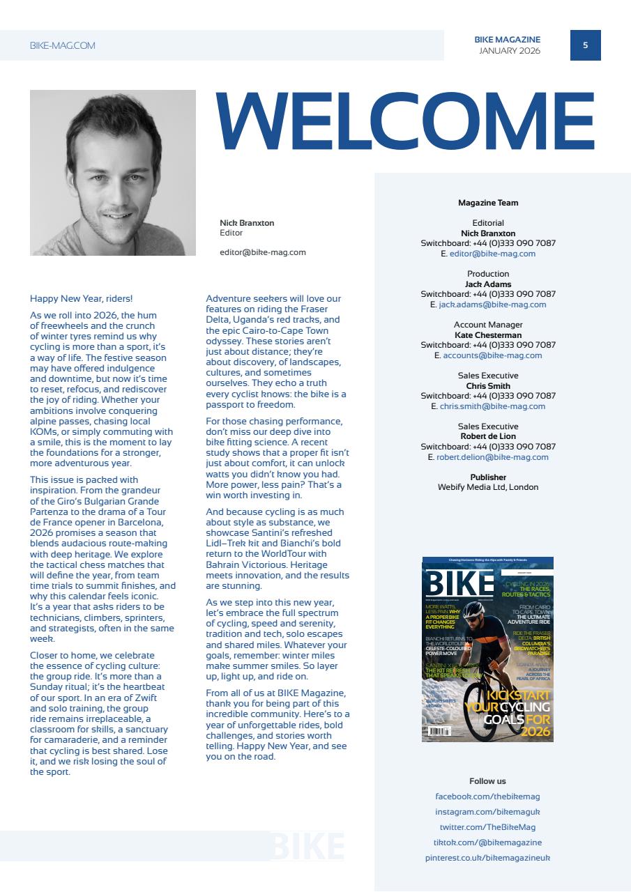 BIKE Magazine Preview Pages
