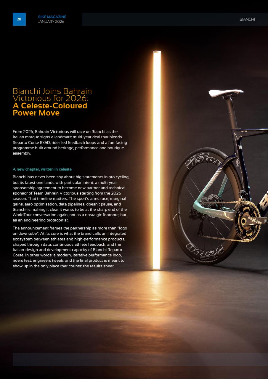 BIKE Magazine Preview Pages