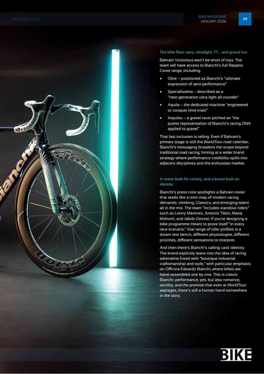 BIKE Magazine Preview Pages