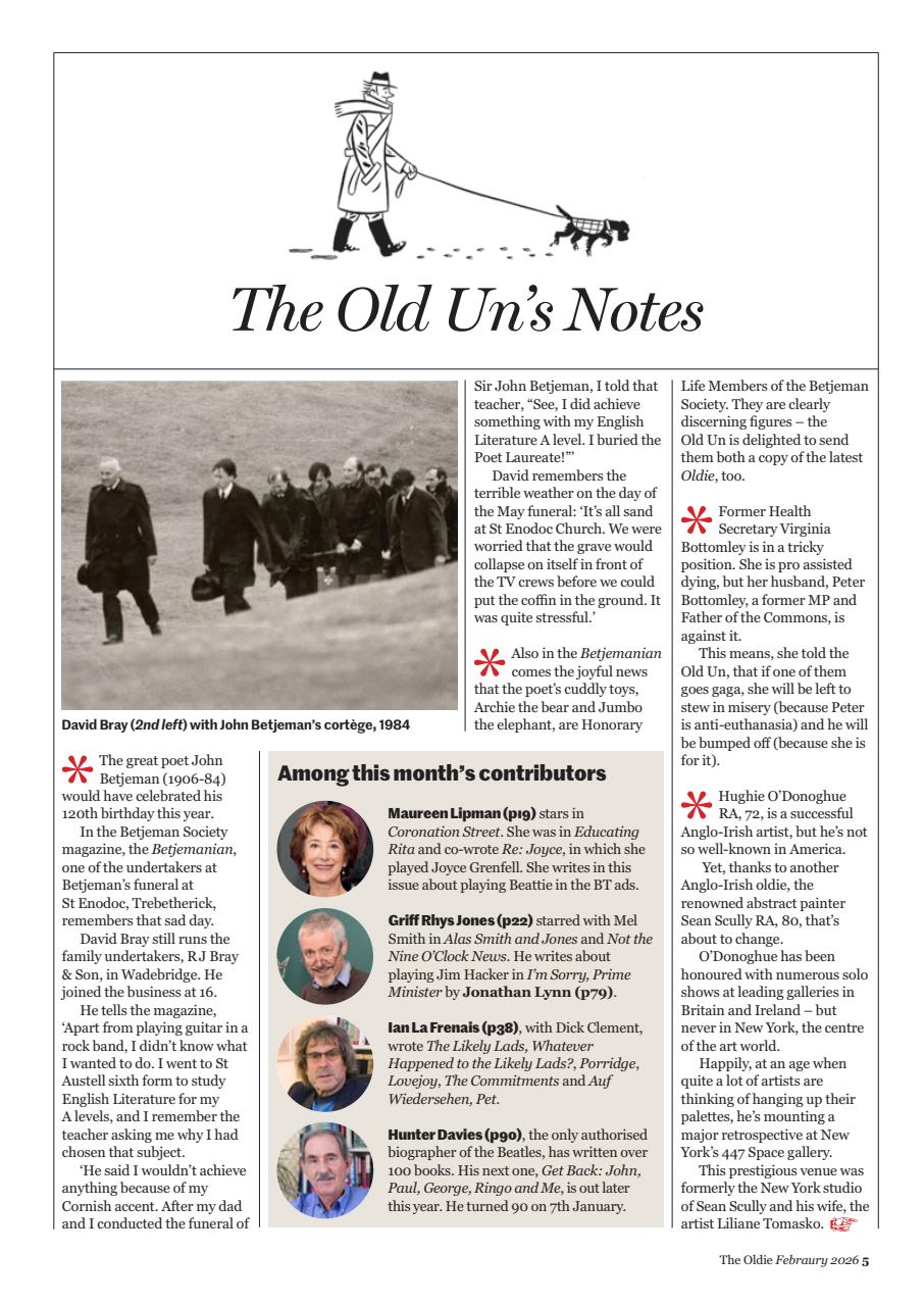 The Oldie Preview Pages