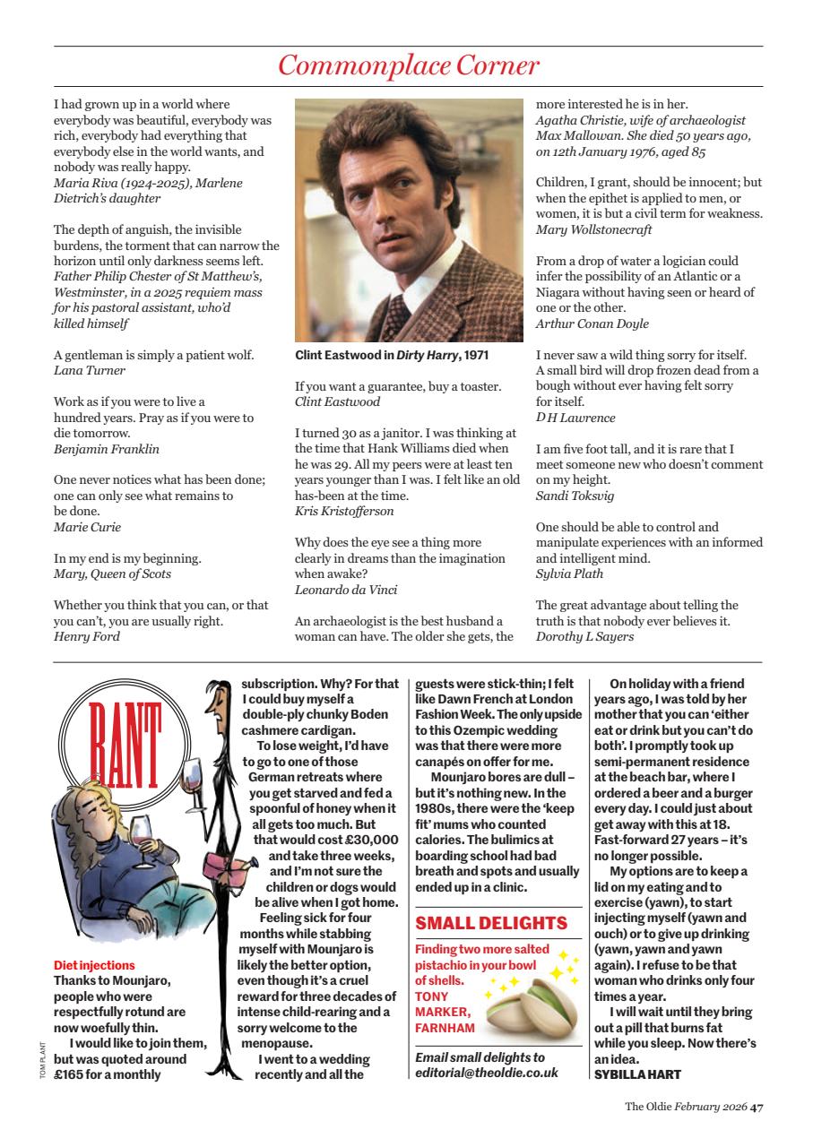 The Oldie Preview Pages