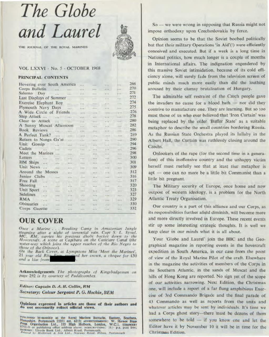 Globe & Laurel Preview Pages