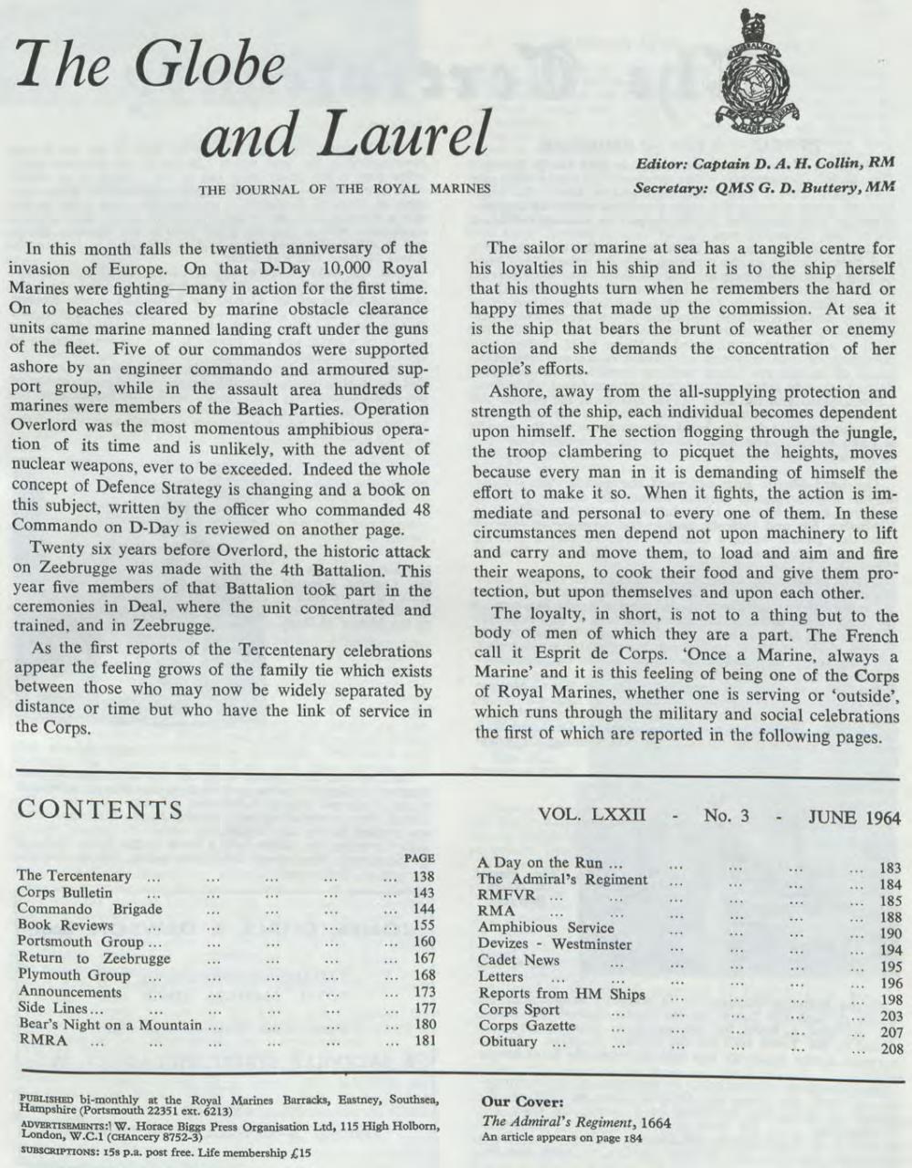 Globe & Laurel Preview Pages