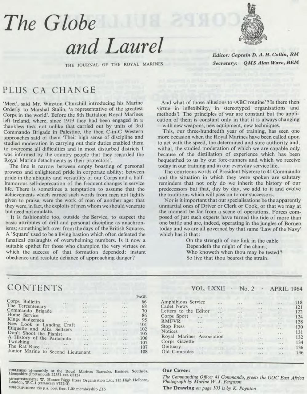 Globe & Laurel Preview Pages