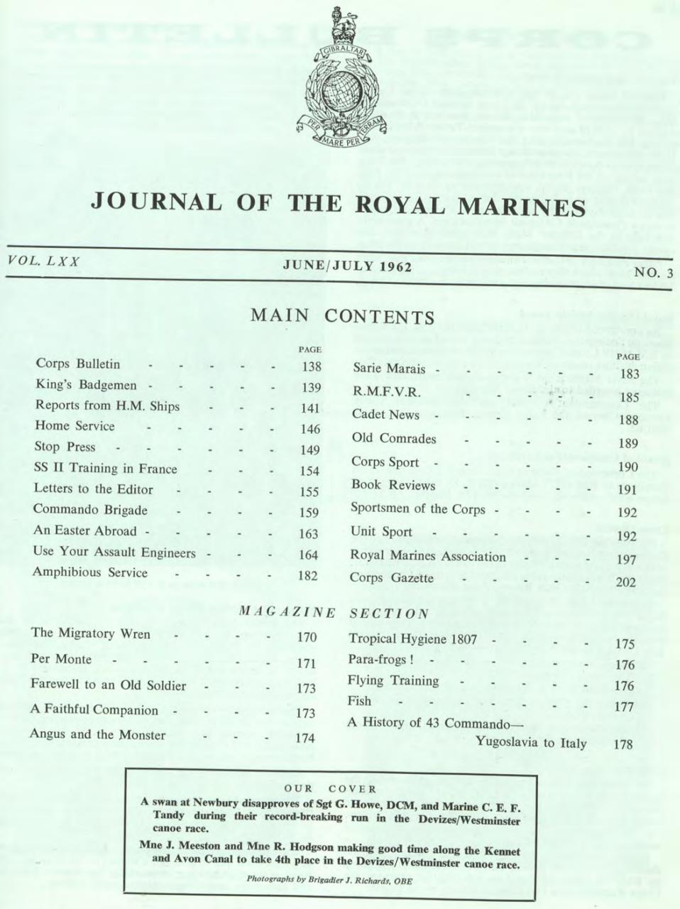 Globe & Laurel Preview Pages