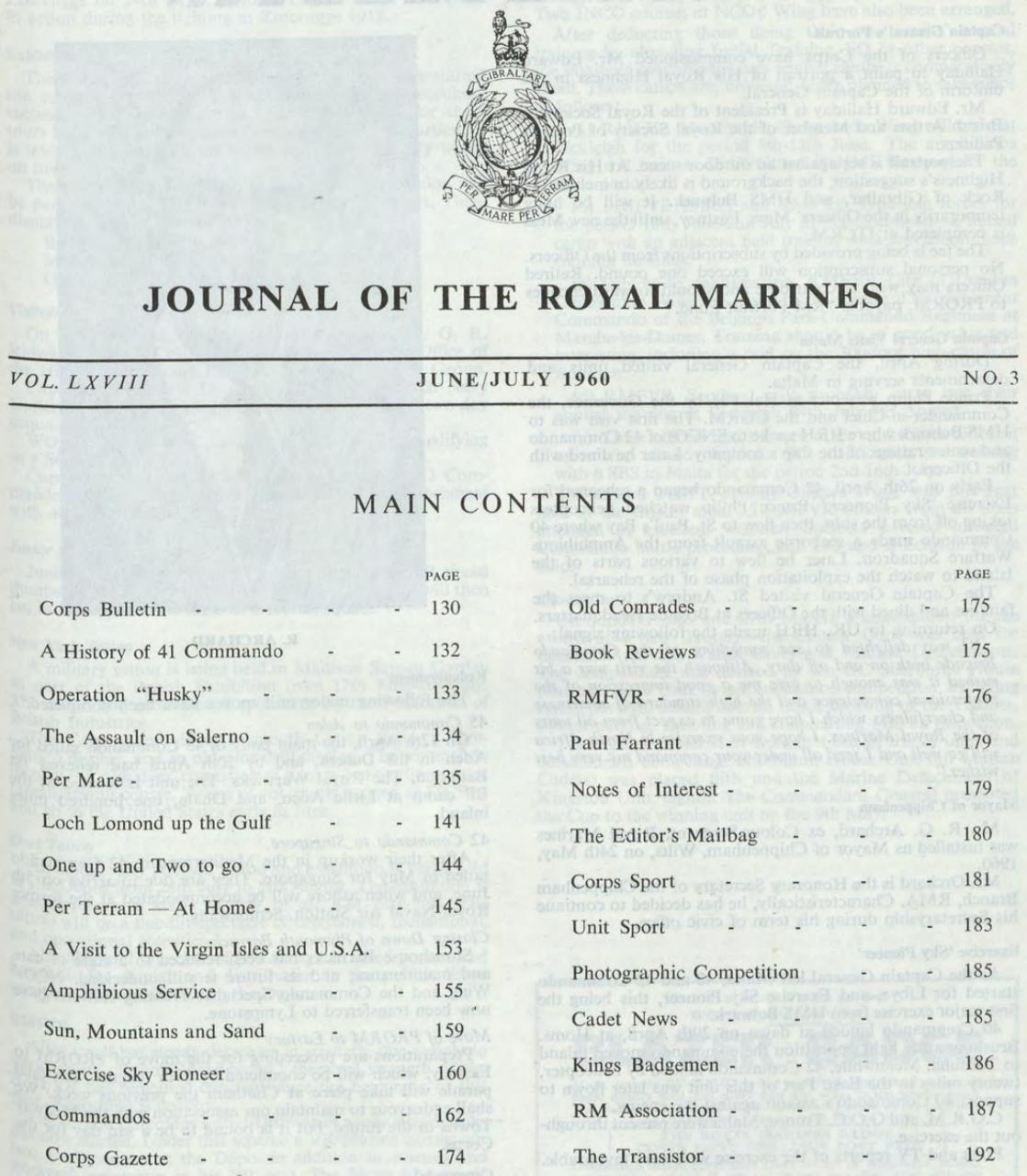 Globe & Laurel Preview Pages