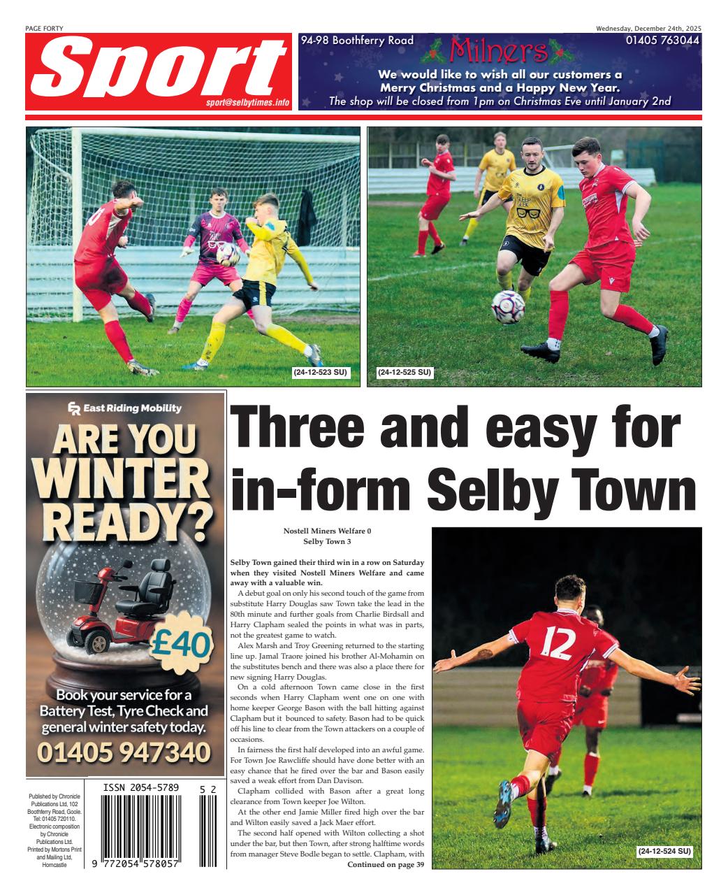 Selby Times Preview Pages