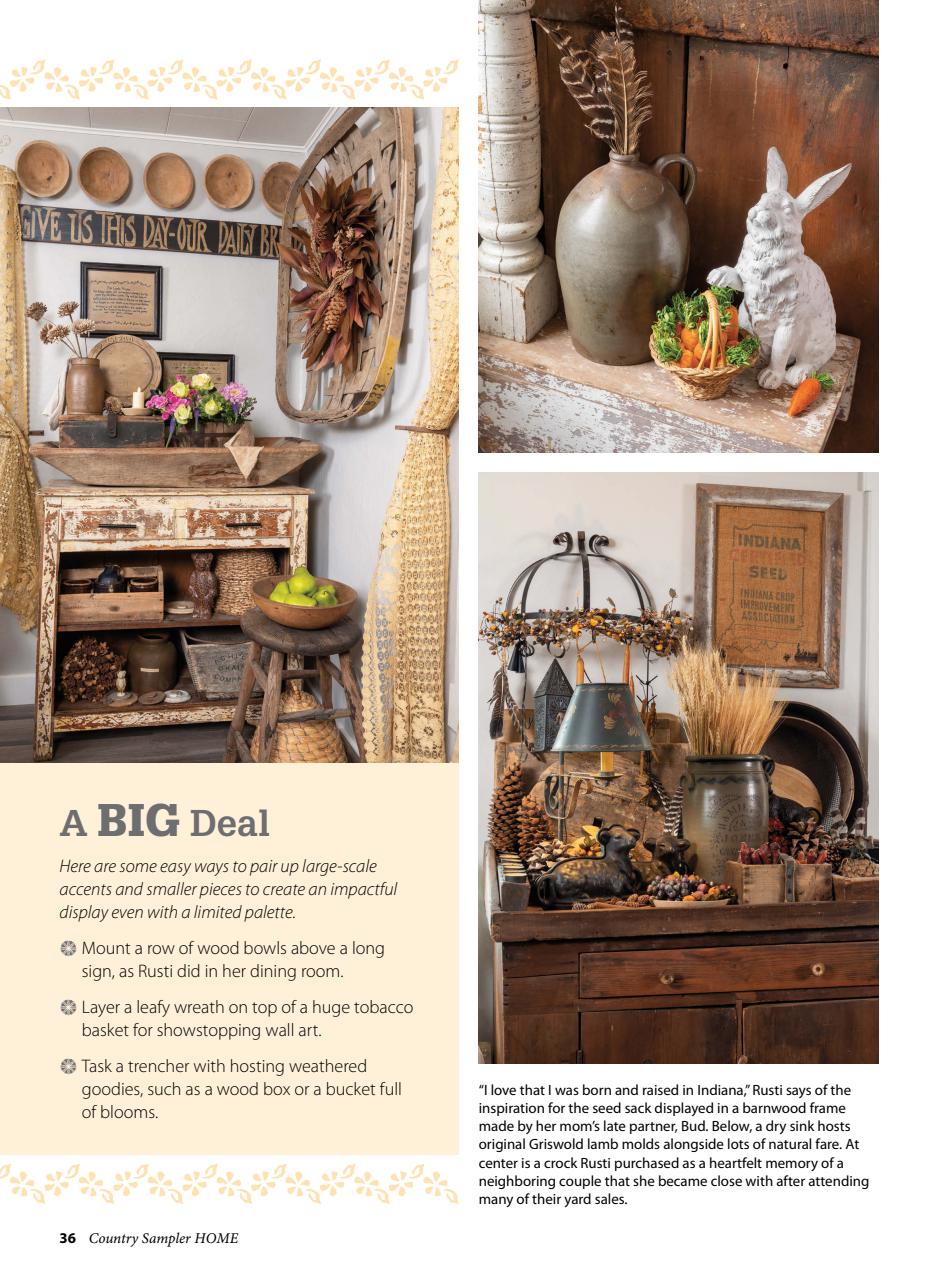 Country Sampler Home Preview Pages