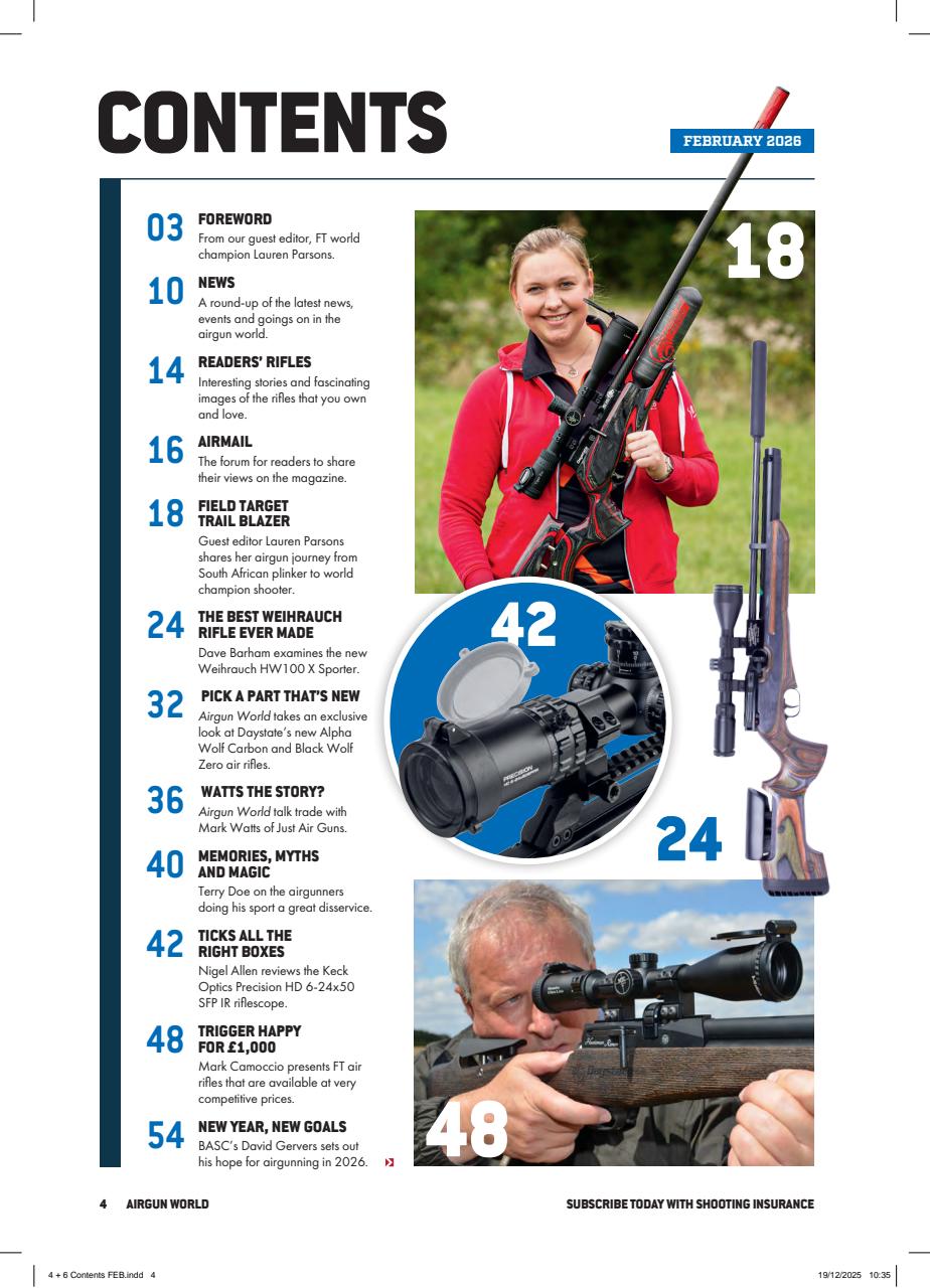 Airgun World Preview Pages