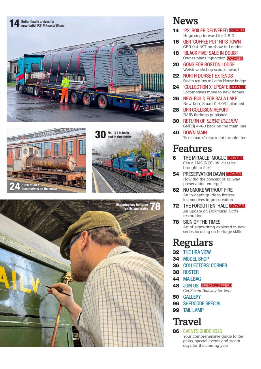 Steam Railway Preview Pages