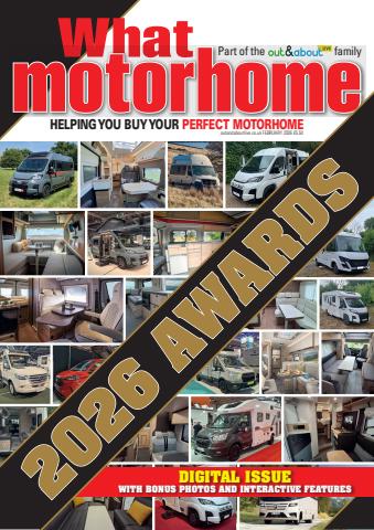 What Motorhome magazine issue What Motorhome - 2026 awards - February 2026
