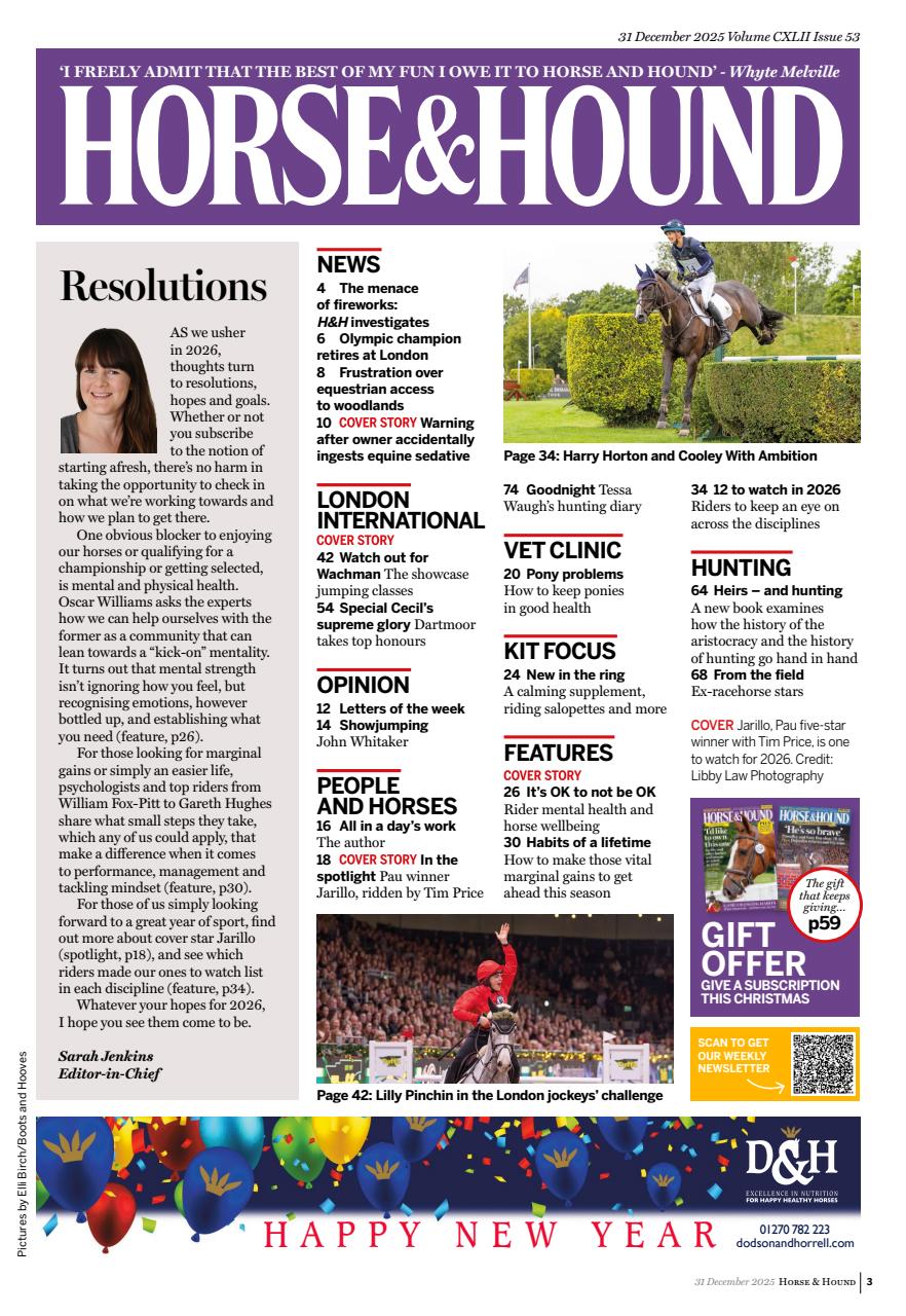 Horse & Hound Preview Pages