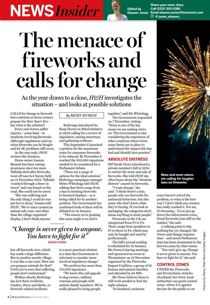 Horse & Hound Preview Pages