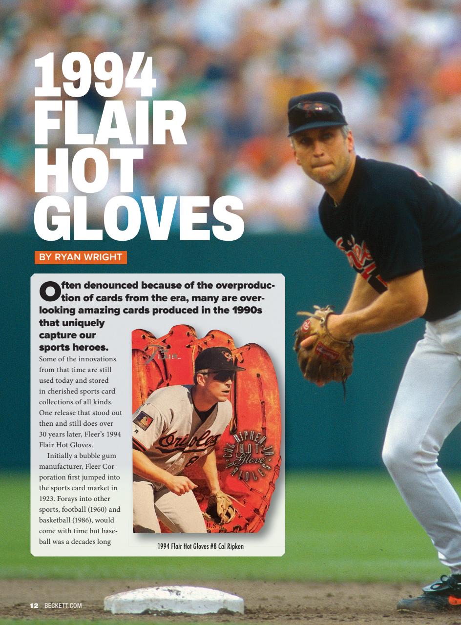 Beckett Baseball Magazine Preview Pages