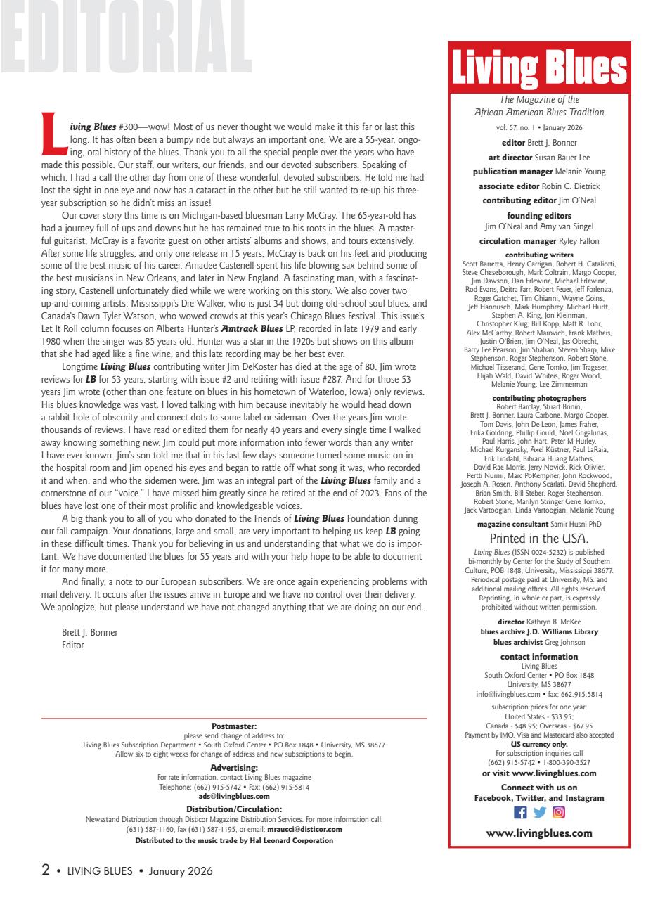 Living Blues Preview Pages