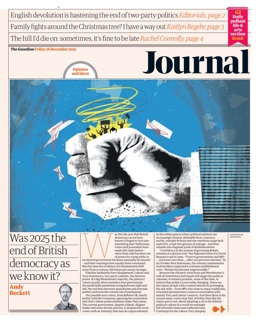 The Guardian Newspaper Preview Pages