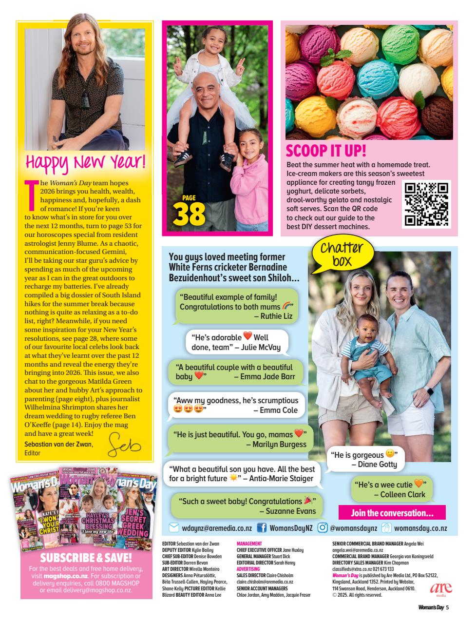 Woman's Day NZ Preview Pages