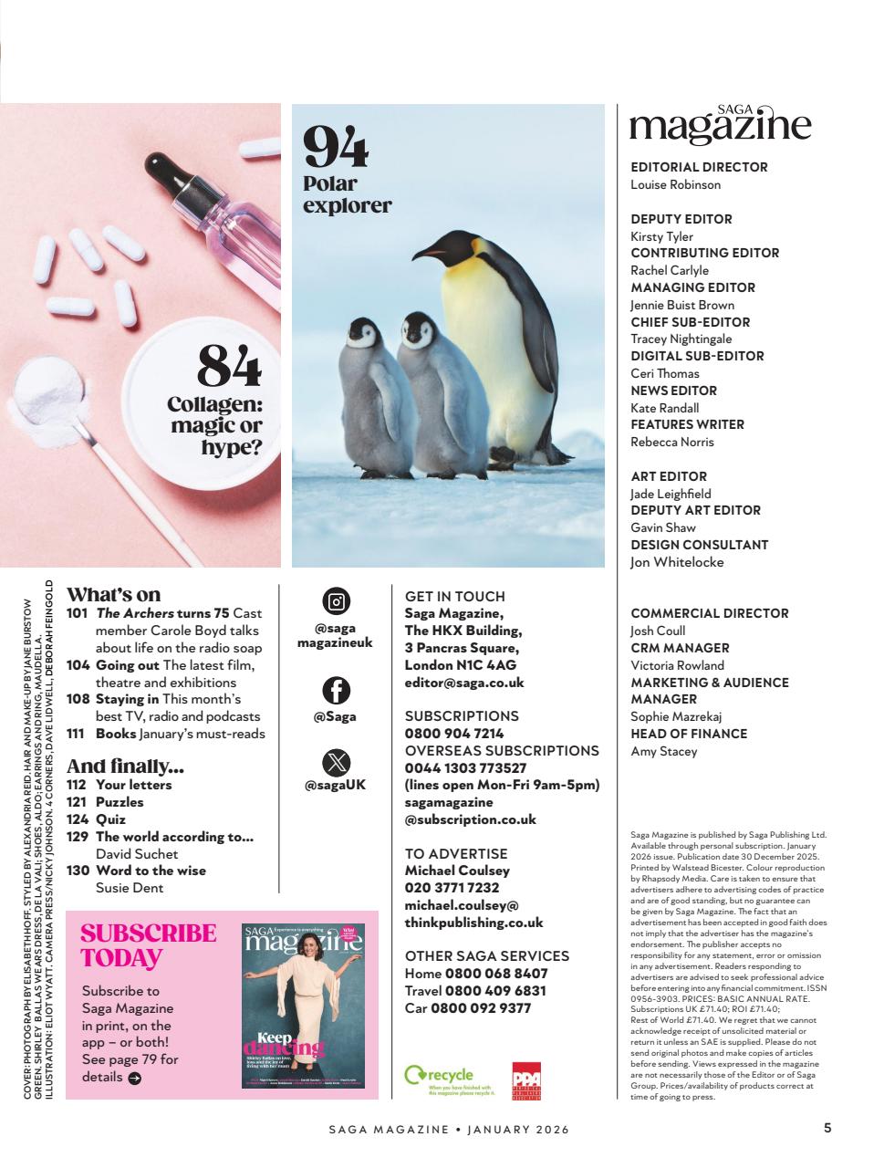 Saga Magazine Preview Pages