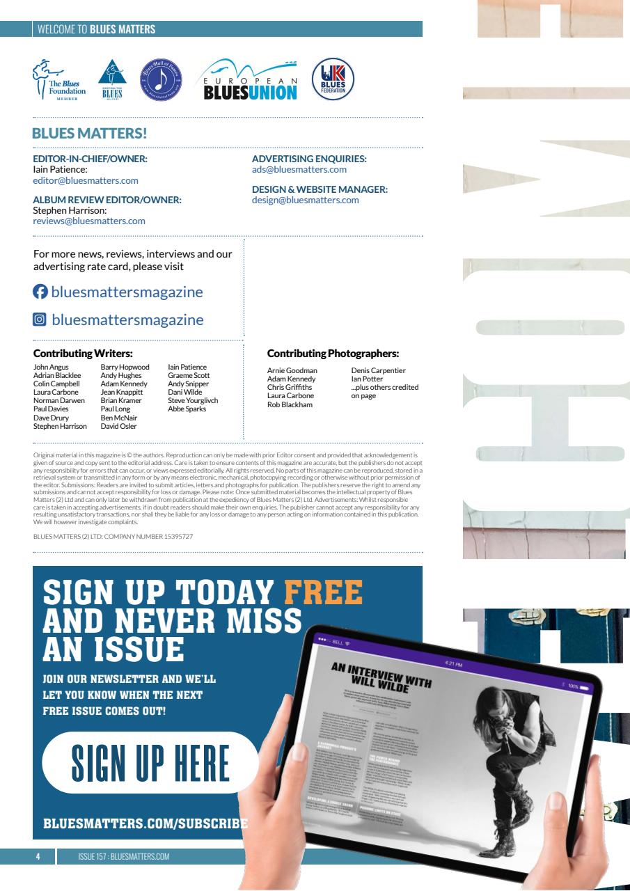 Blues Matters! Preview Pages