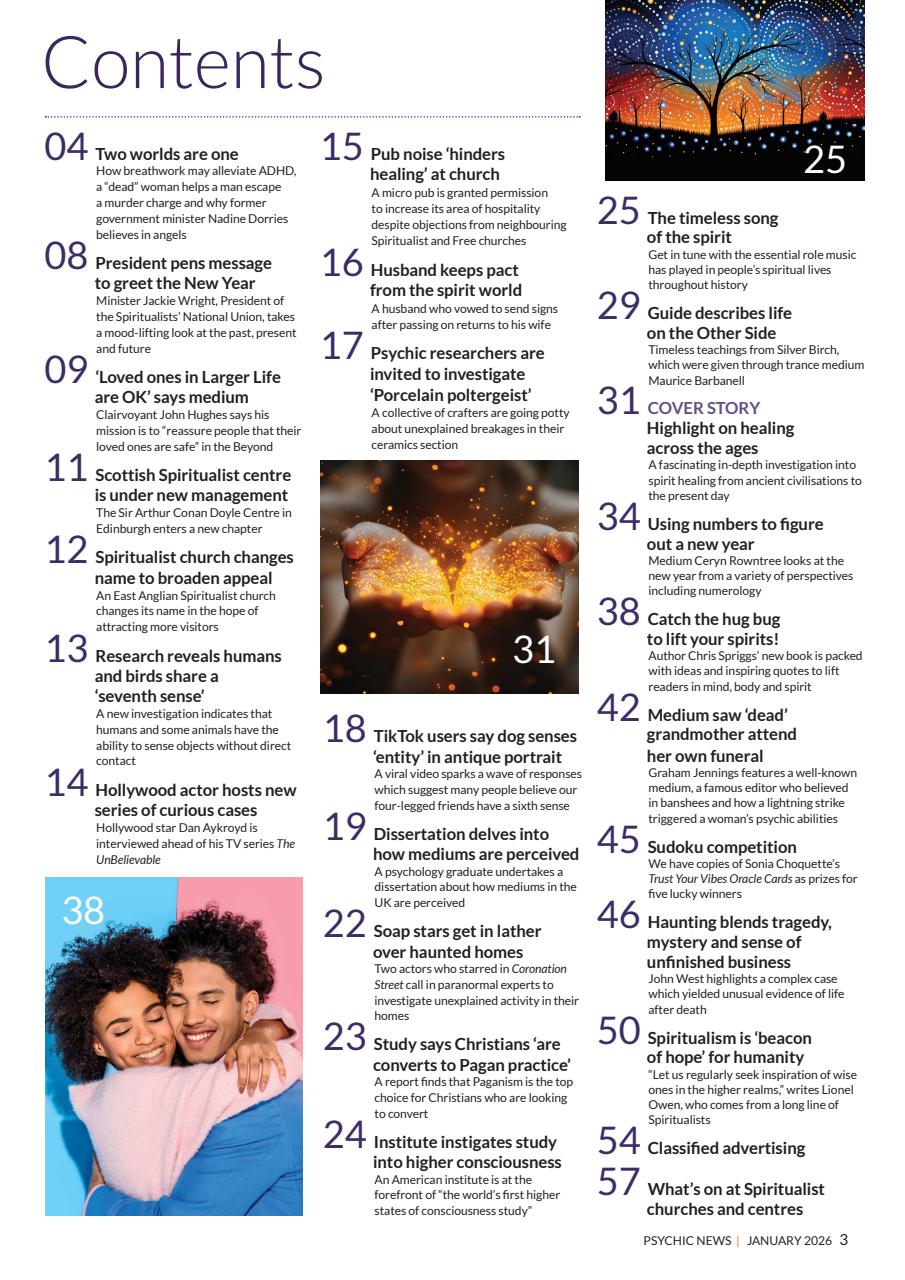 Psychic News Preview Pages